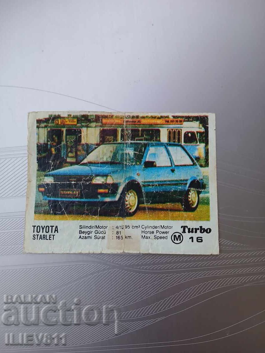 Картинка от дъвка Турбо Turbo 1-50     № 16    Първата серия