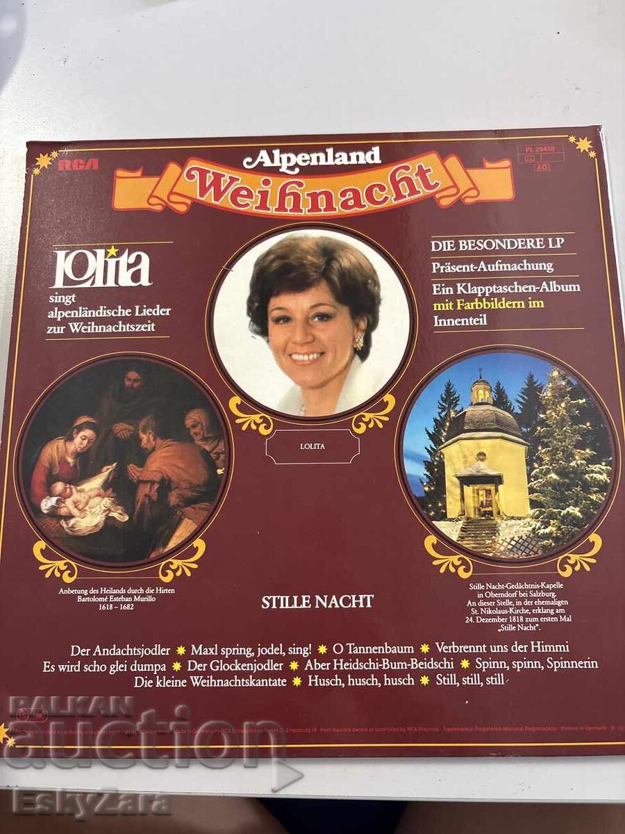 Παράδοση Δίσκος βινυλίου Lolita – "Alpenland Weihnacht"