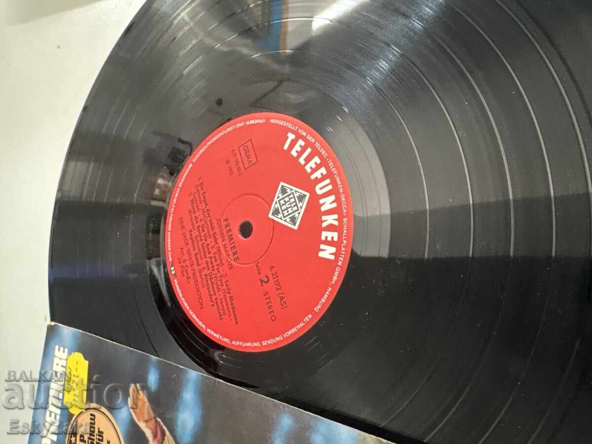 Auction  Vinyl record Jürgen Marcus – "Premiere"