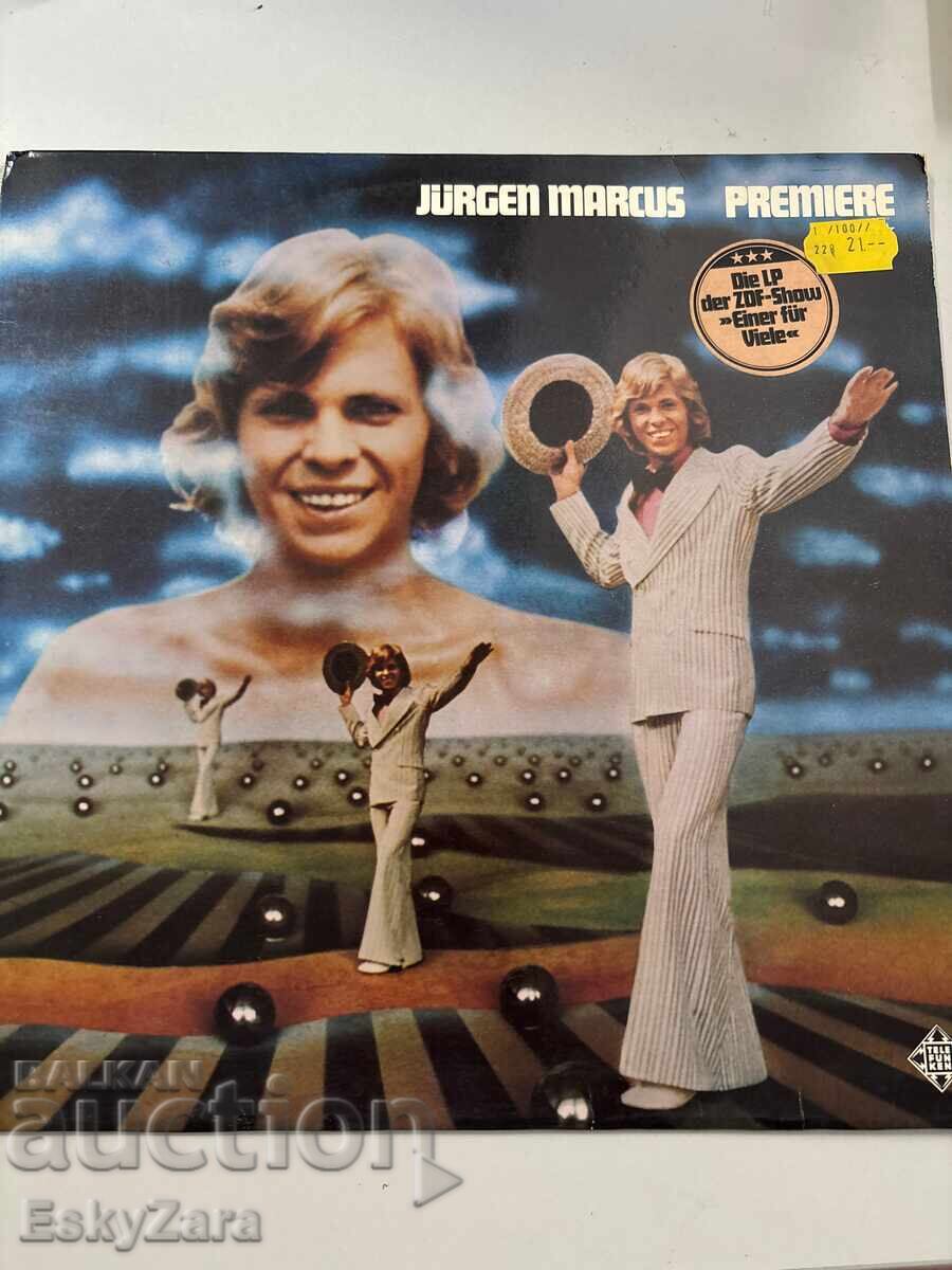Vinyl record Jürgen Marcus – "Premiere"