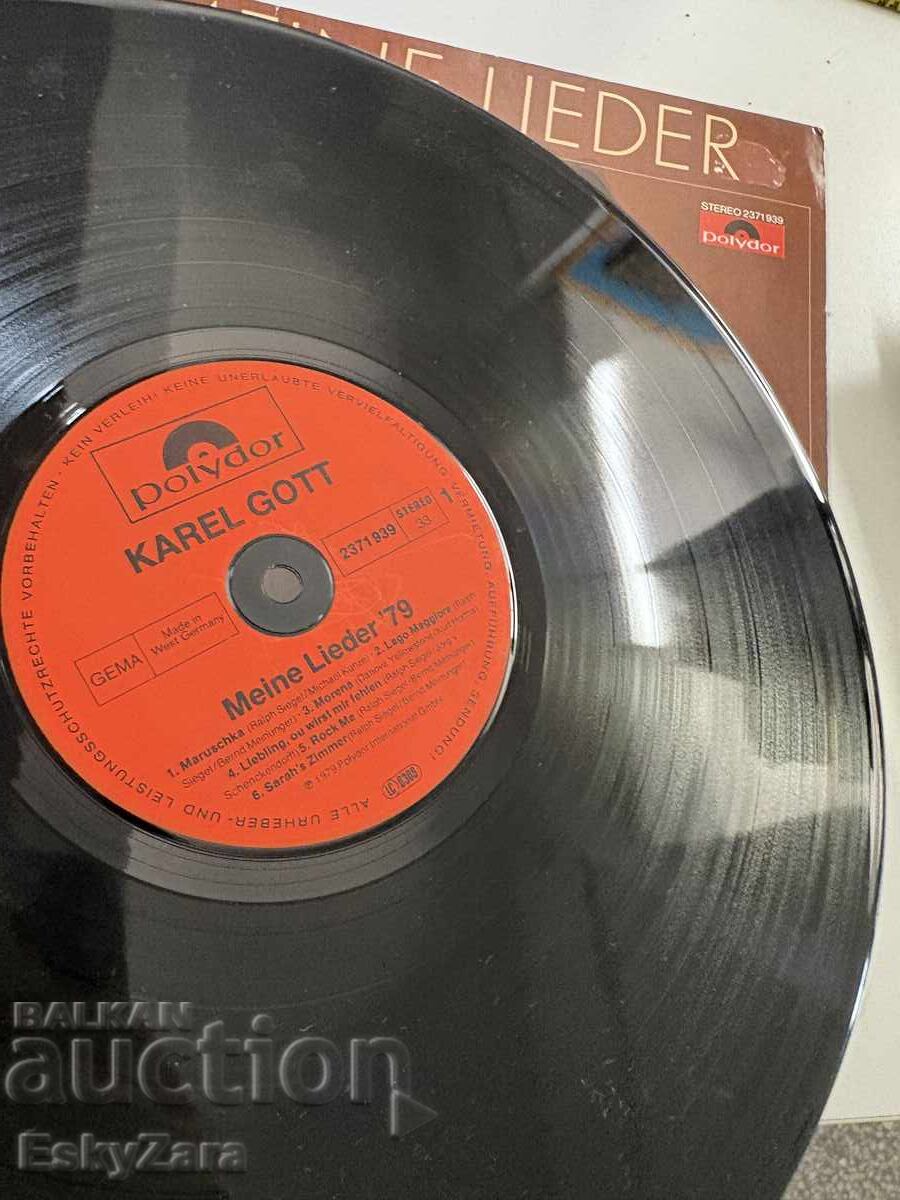 Vinyl record Karel Gott – "Meine Lieder" (Polydor 1979) with price 15.00 €