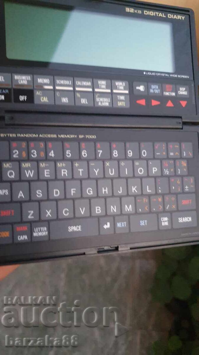 Ηλεκτρονικός Οργανωτής Σημειωματάριο Casio 1990 - 6