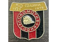 2593 Bulgaria 2 insigne 60 ani clubul de fotbal Lokomotiv Sofia