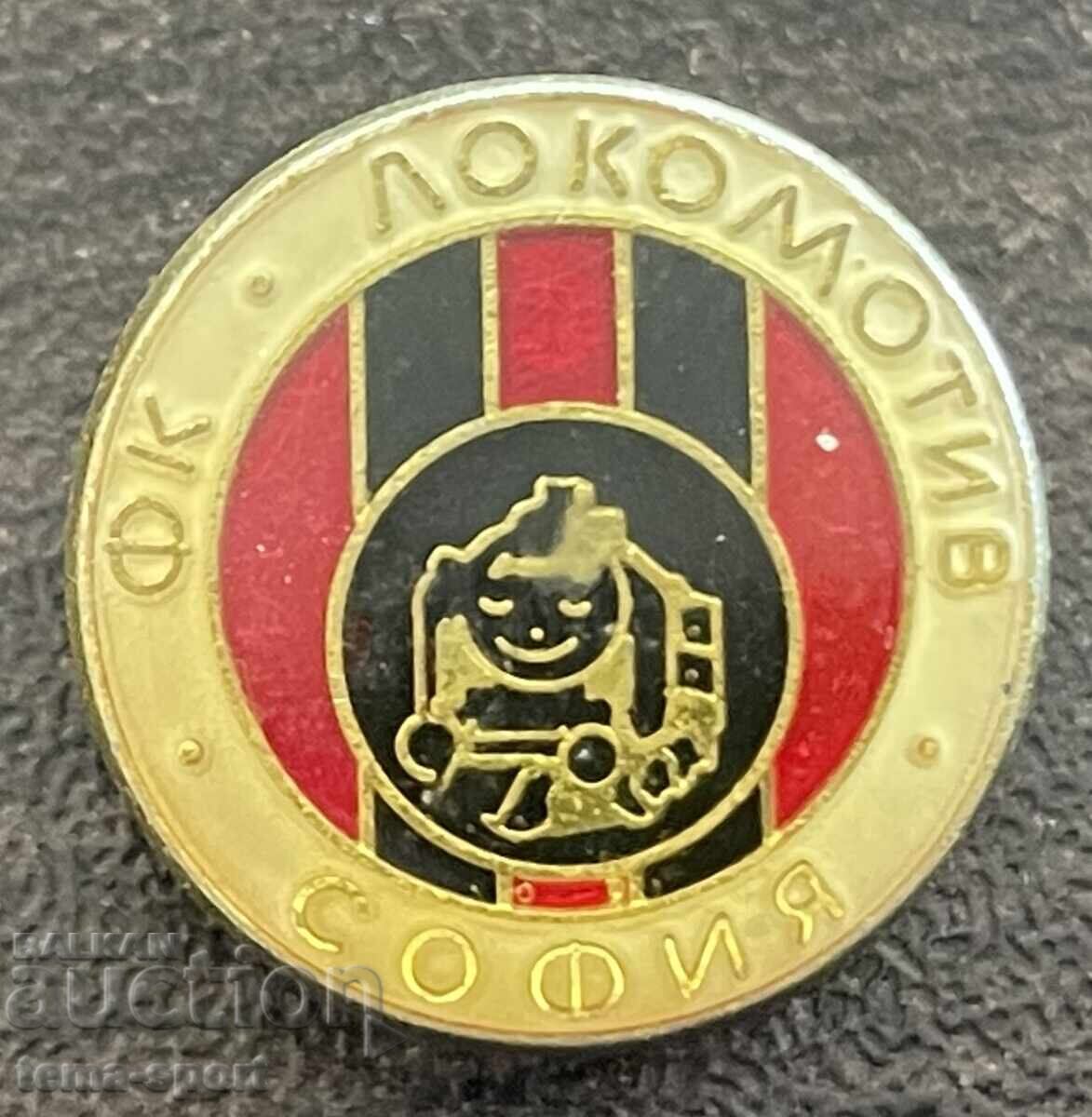 2608 Bulgaria badge football club FC Lokomotiv Sofia