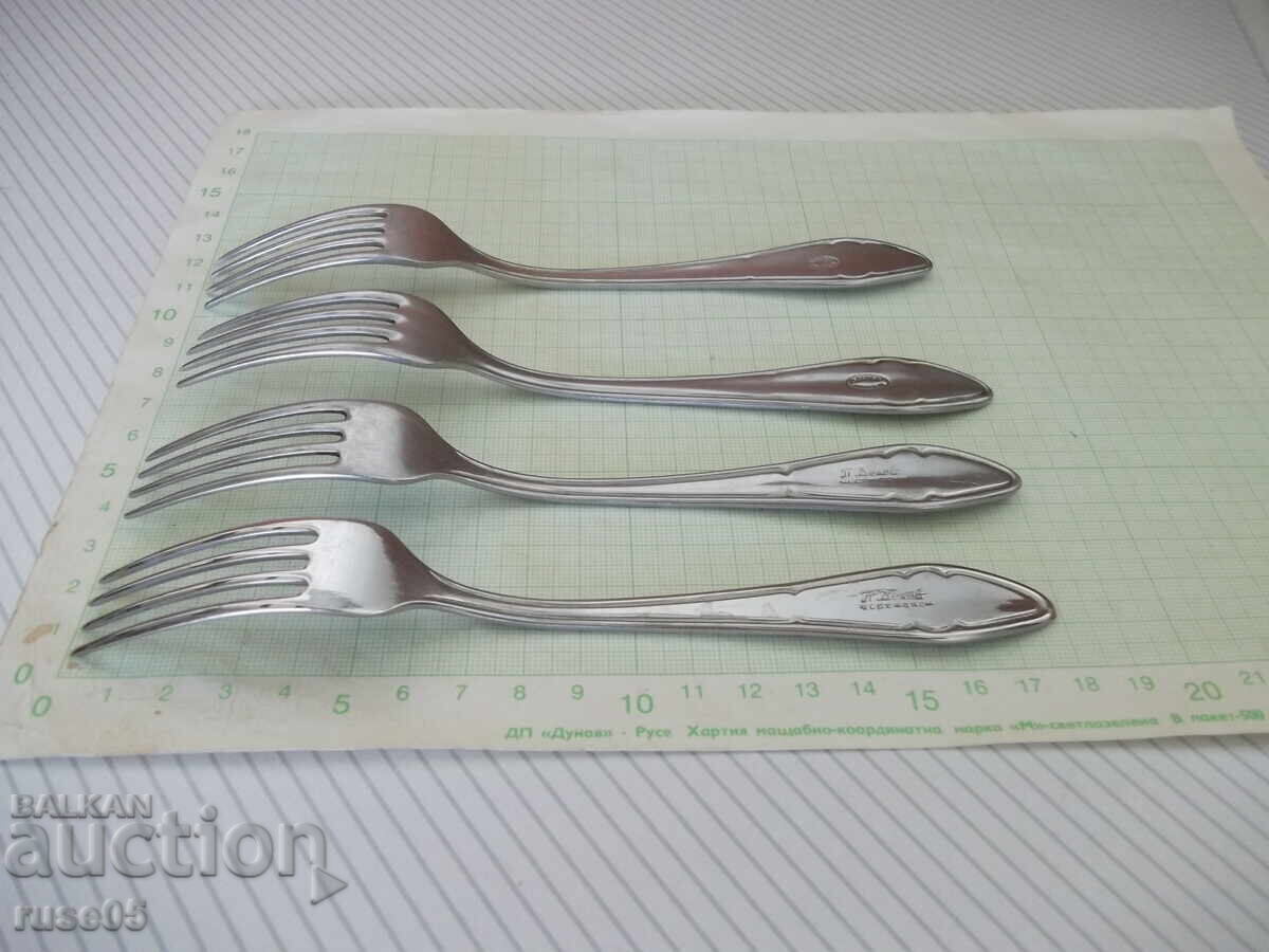 Lot de 4 furculițe "P. Denev" - 6