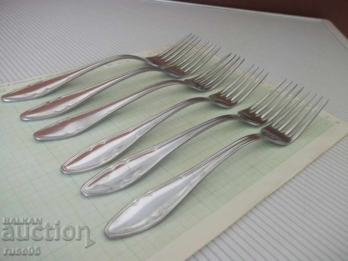 Delivery of Lot of 6 "P. Denev" forks