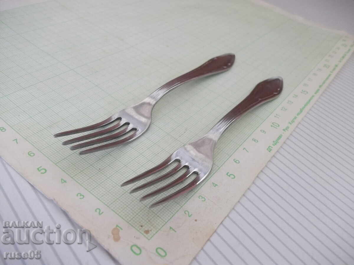 Auction  Lot of 2 "P. Denev" forks