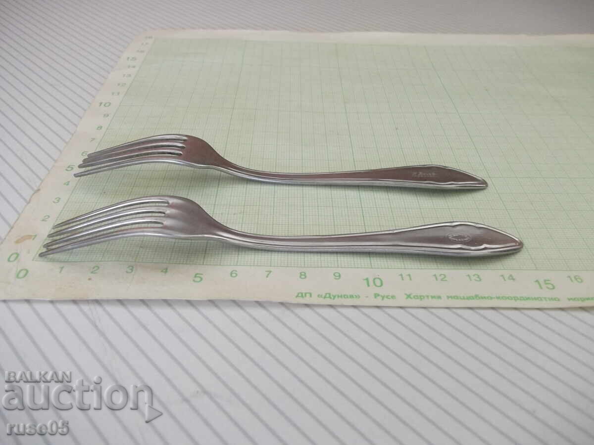 Lot of 2 "P. Denev" forks - 6