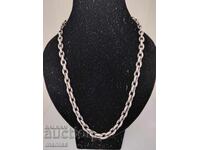 Solid silver hallmarked chain