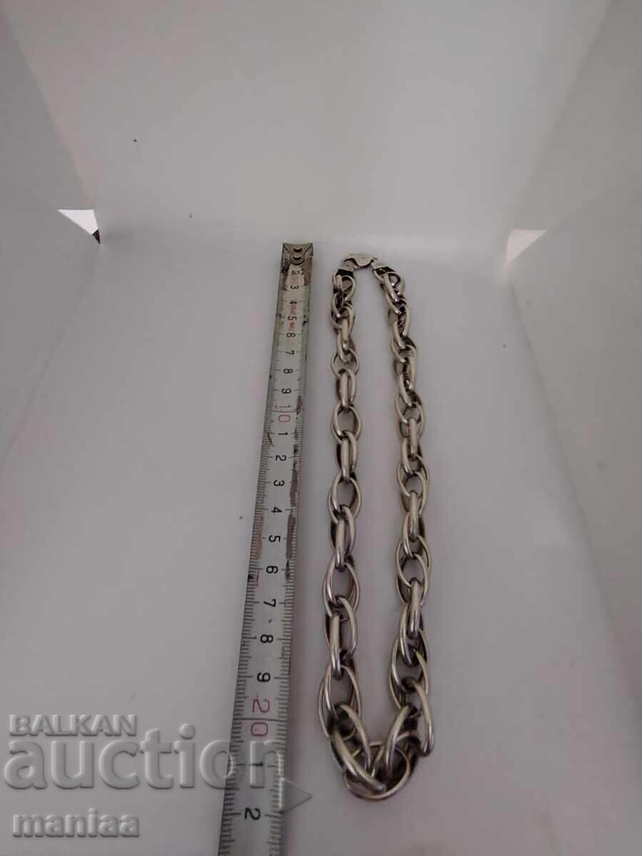 Solid silver hallmarked chain - 6