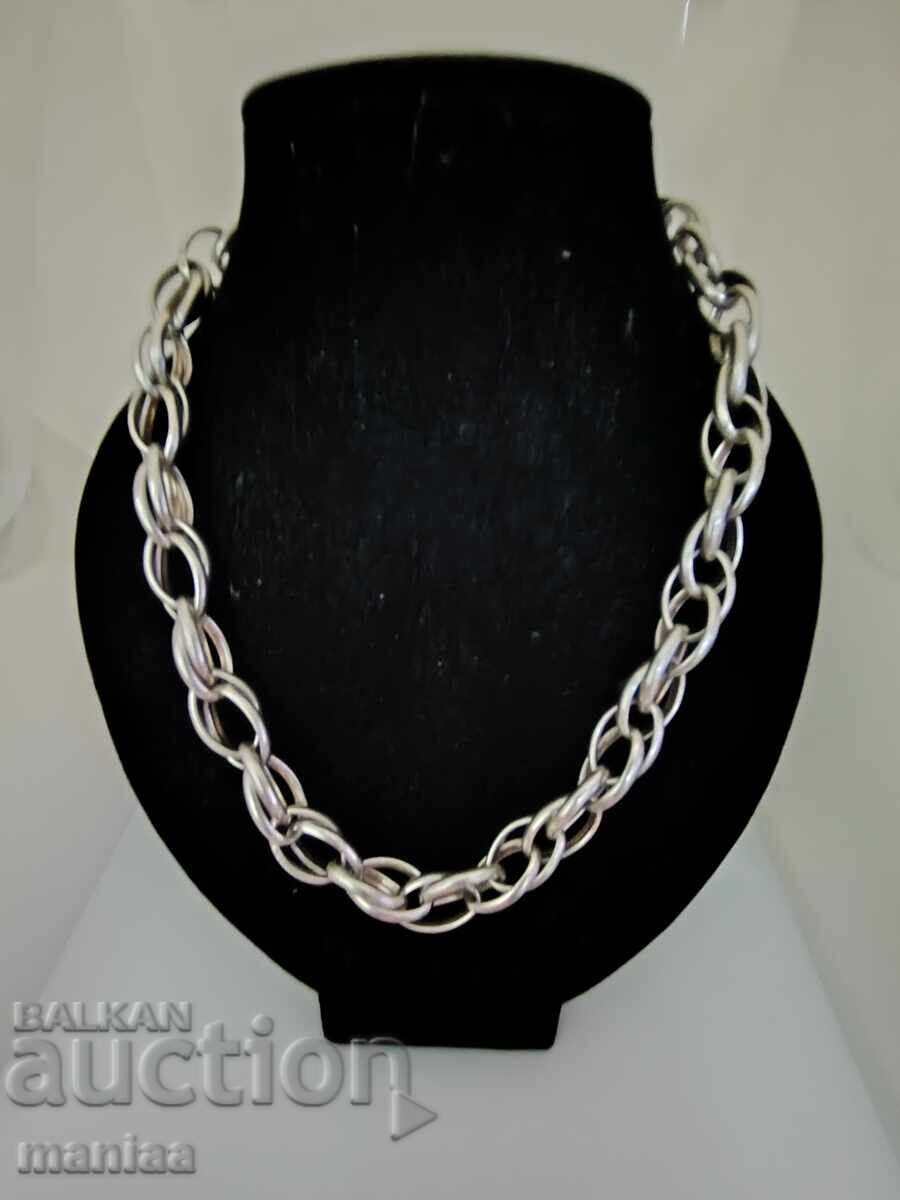 Solid silver hallmarked chain