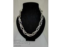 Solid silver hallmarked chain
