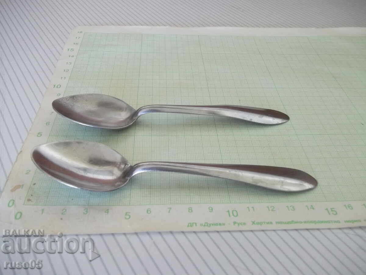 Лот от 2 бр. лъжици с цена 2.56 €