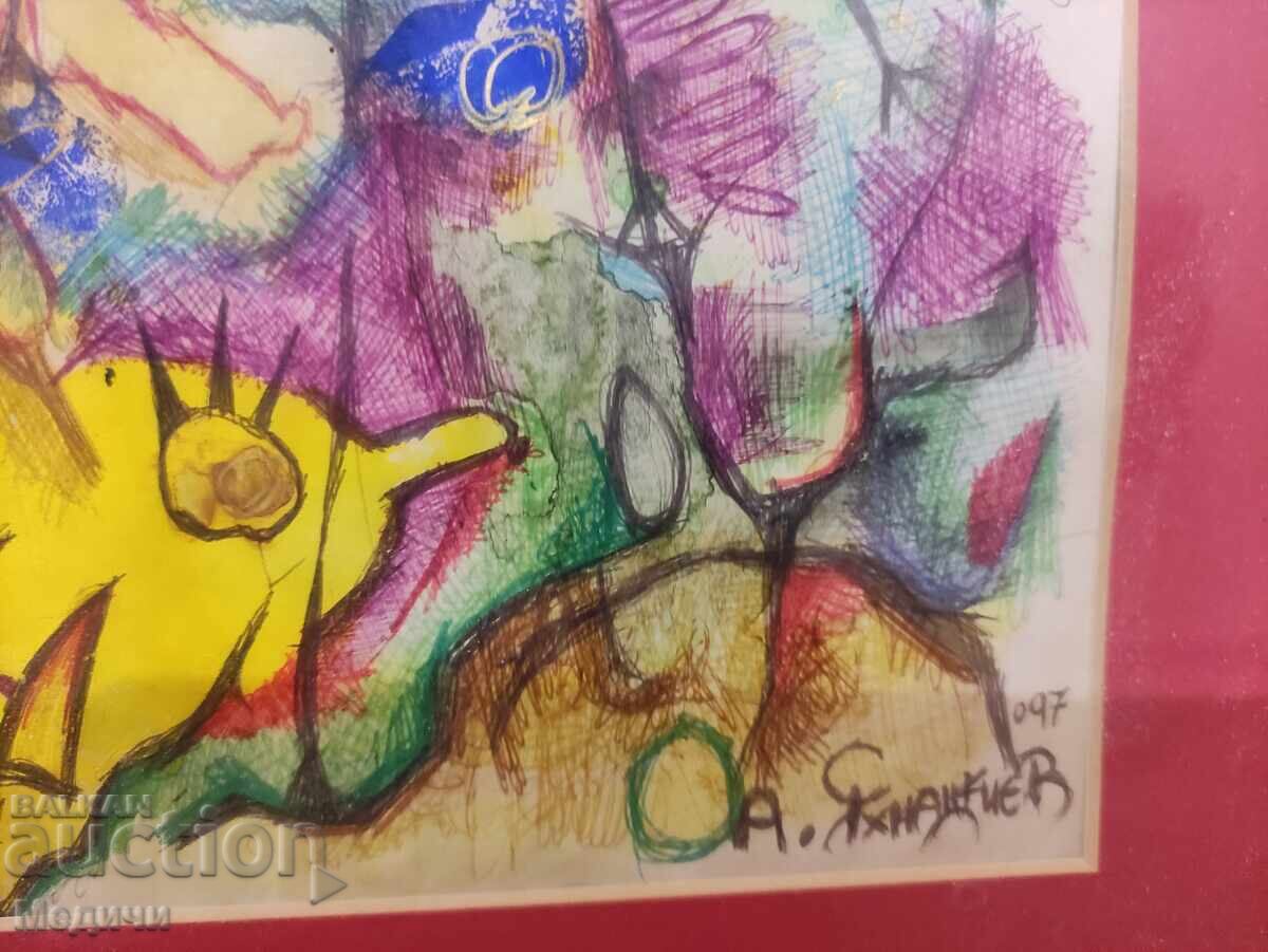 Auction  Original painting by Ivan Yahnadzhiev – signed