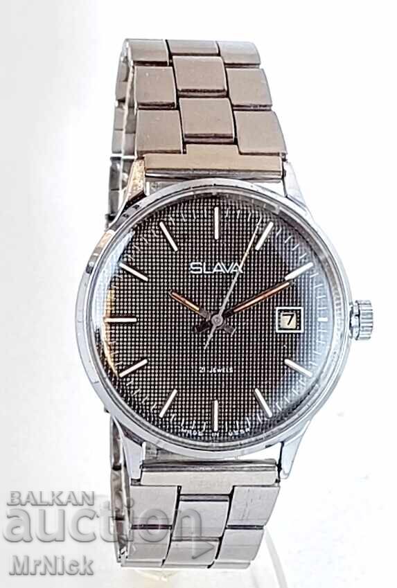 Slava - men's mechanical hand-winding watch