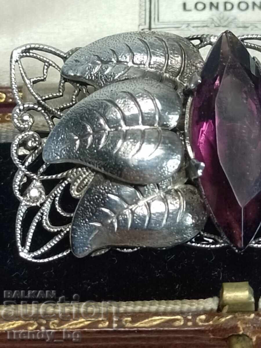 Auction  English silver brooch Ward Brothers (WBs) | 15.2 g