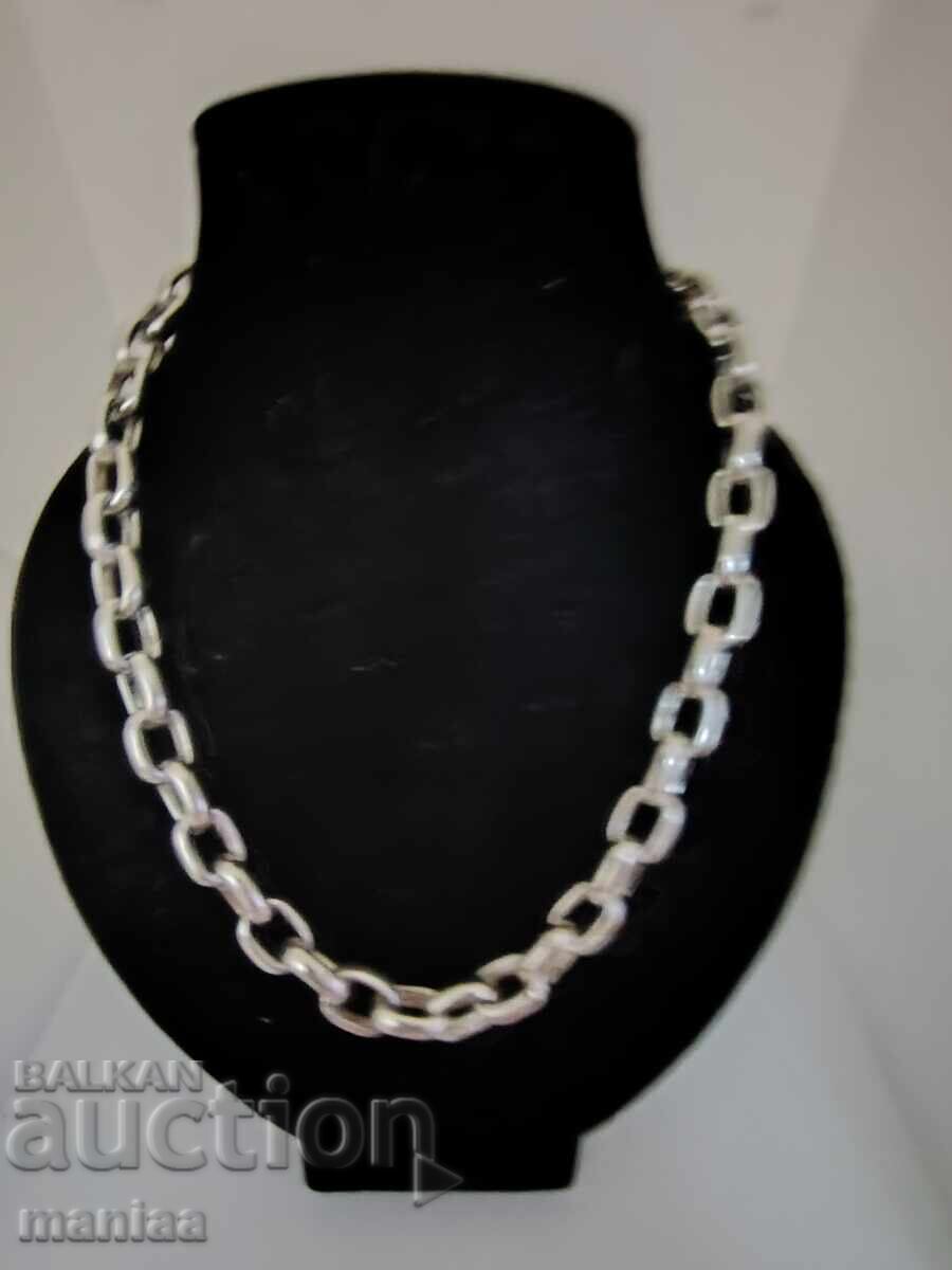 Solid silver hallmarked chain