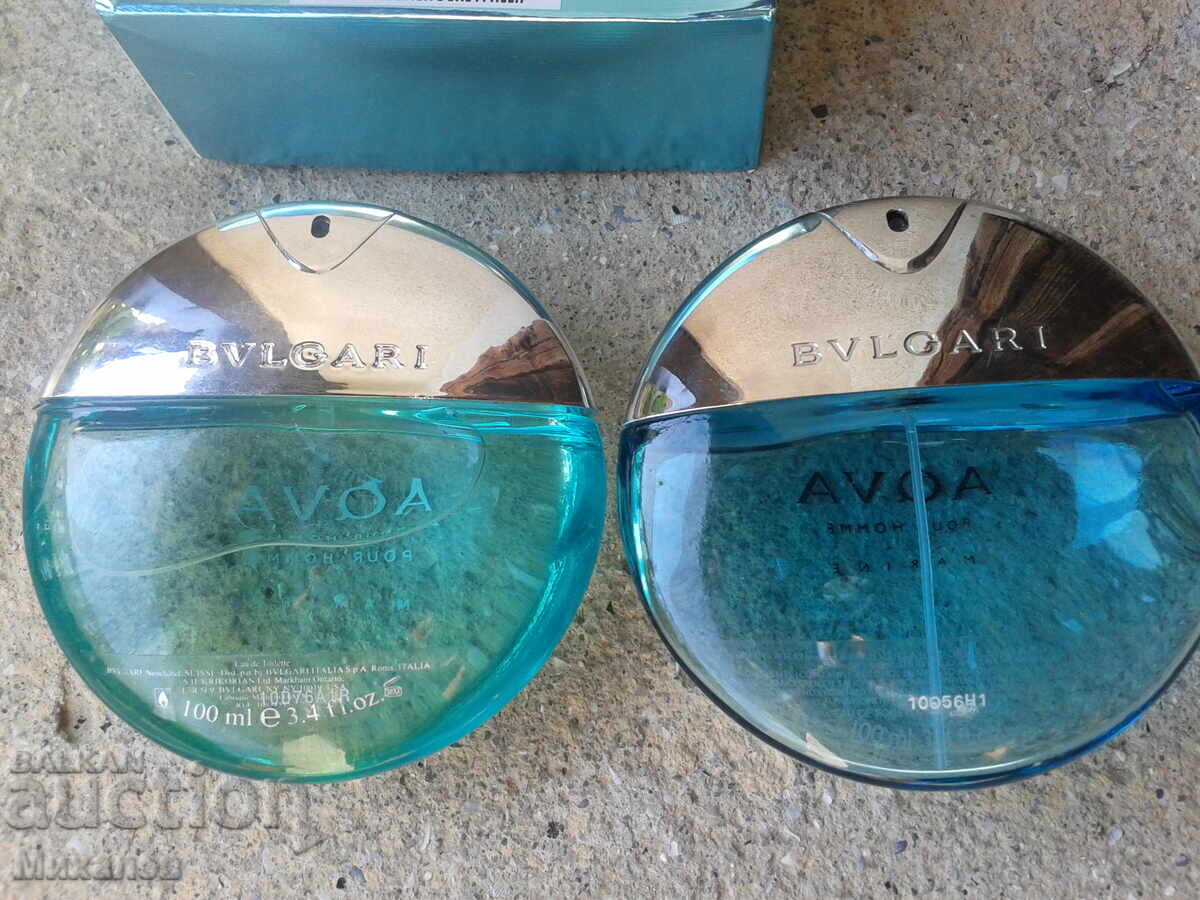 Auction  Bvlgari Aqva perfumes
