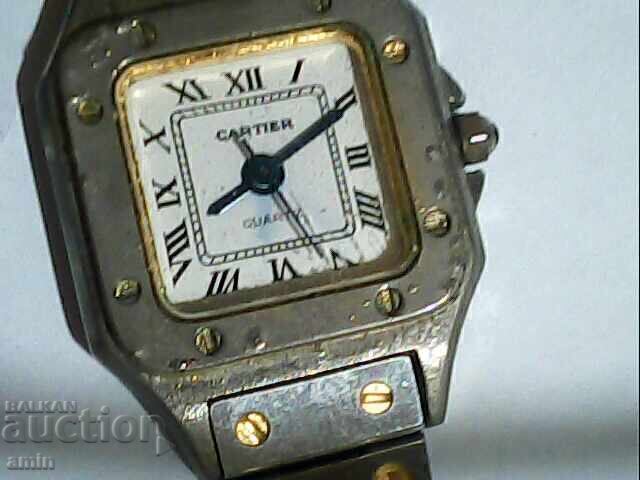 4-watch Cartier works, no battery, relic
