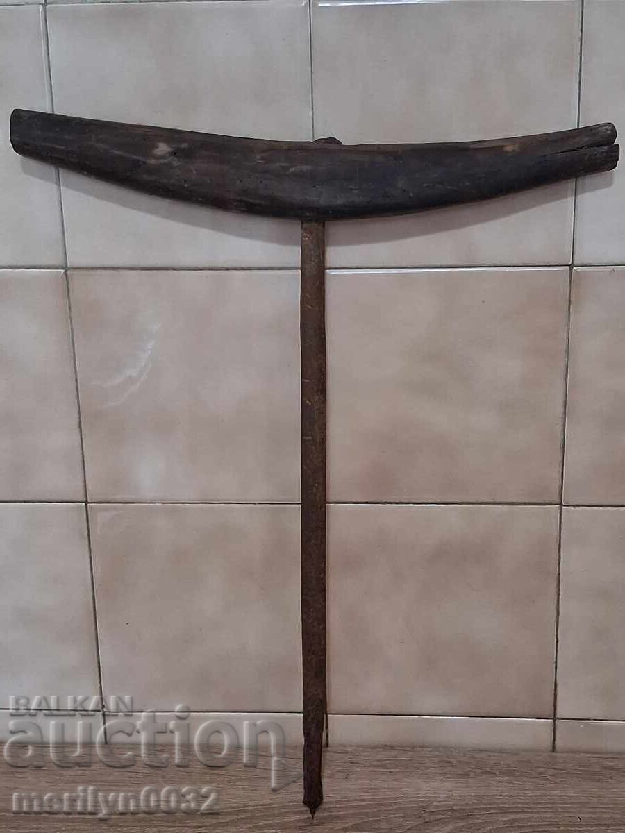 Old carpentry drill, matcap, drill, tool