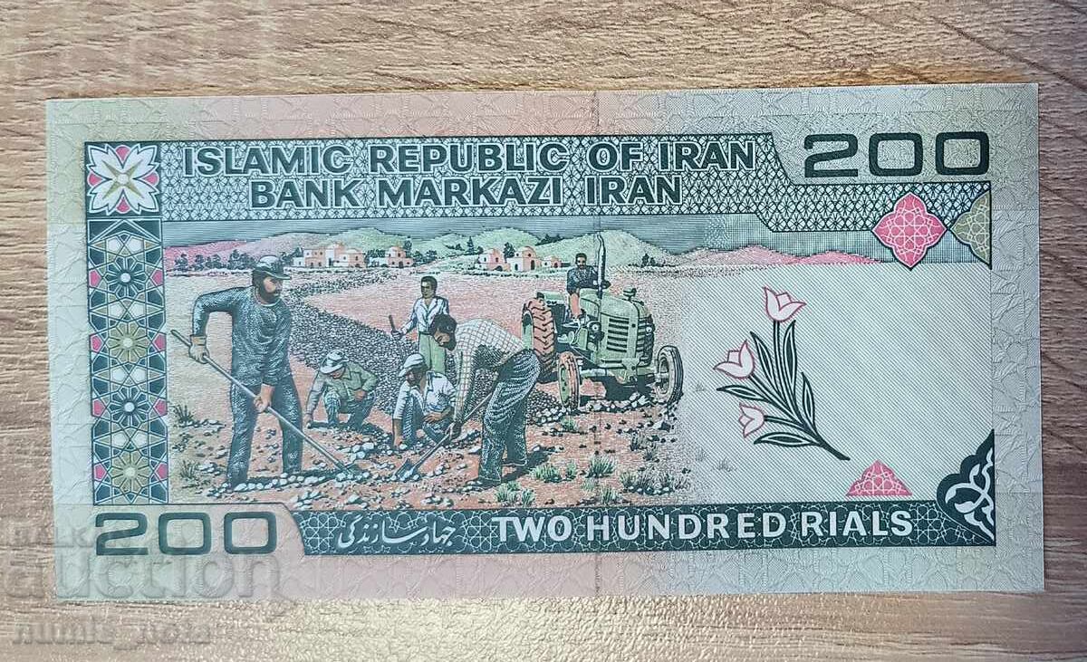 Иран 200 риала 2004 година  UNC с цена 1.50 €