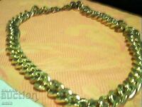 Old gold-plated chain over 200g, very old, with gold plating
