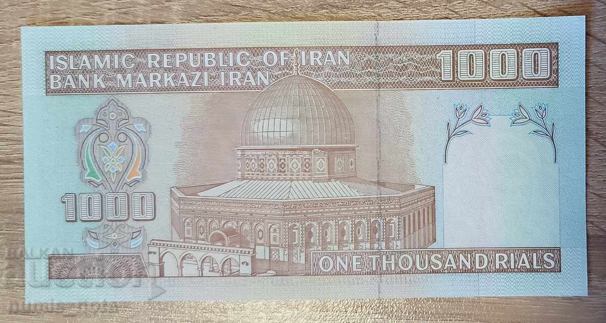 Иран 1000 риала 2006 г. UNC с цена 1.00 €