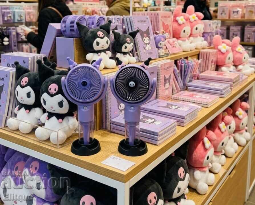 Преносим мини вентилатор Kuromi – Стилна прохлада навсякъде