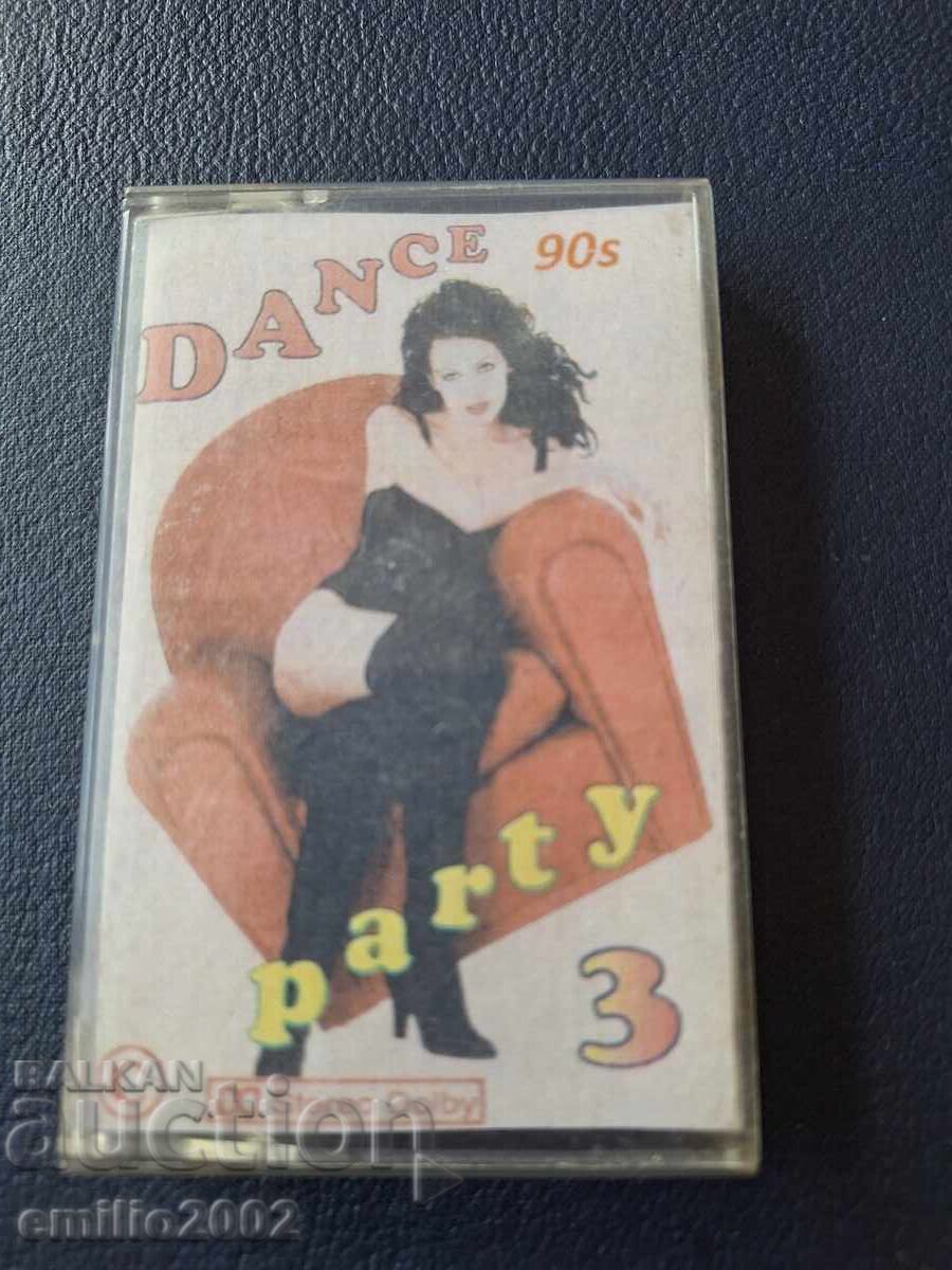 Audio cassette - Dance party 3 90s