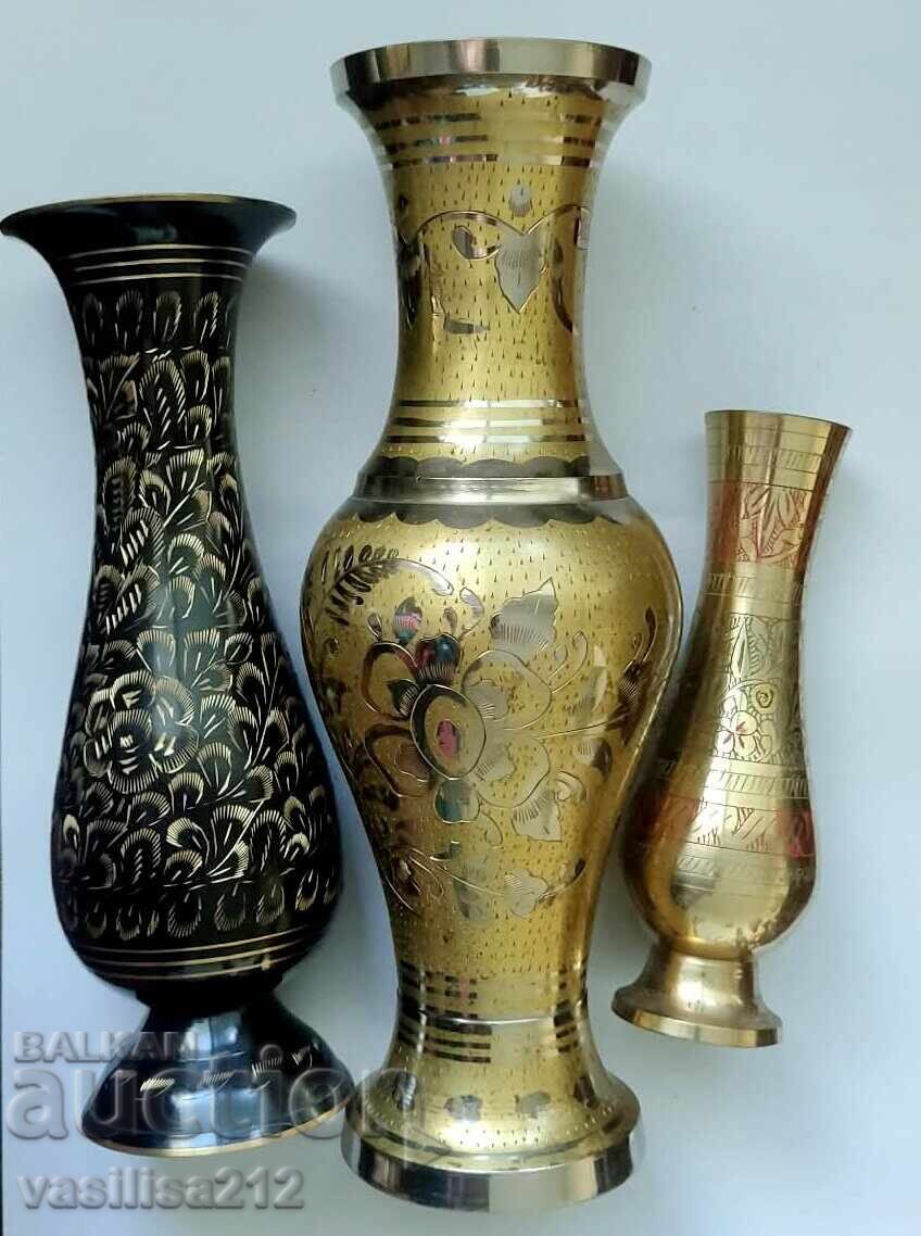 Лот бронзови вази,уникални с цена 50.00 €