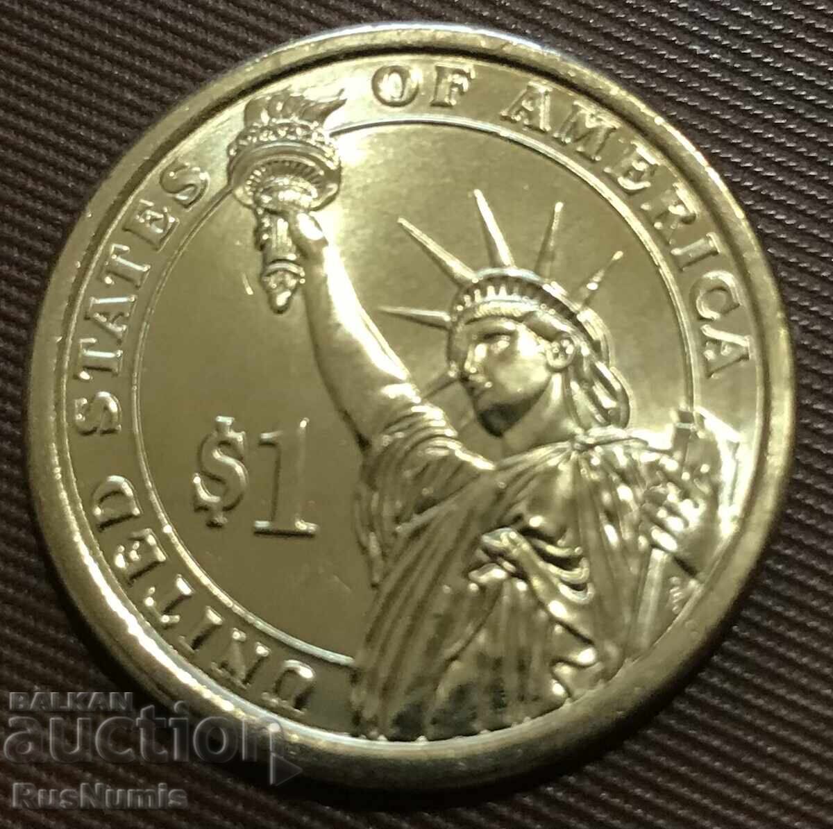 ΗΠΑ. 1 δολάριο 2008 (D). John Tyler με τιμή 3.00 €