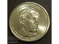 ΗΠΑ. 1 δολάριο 2008 (D). John Tyler