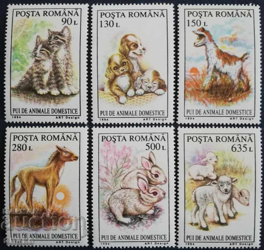 Румъния 1994г. - Фауна. Michel 5055/60