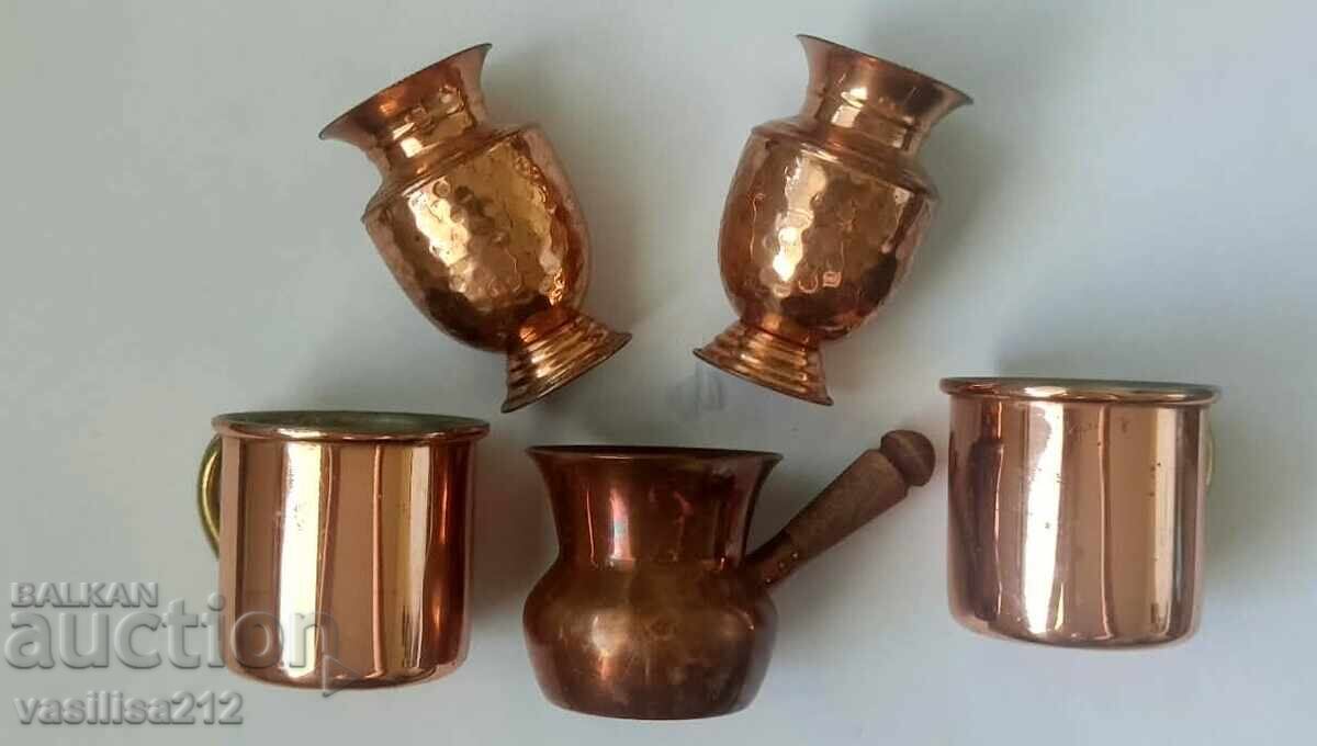 Delivery of Lot of copper vessels Delivery of Lot of copper vessels