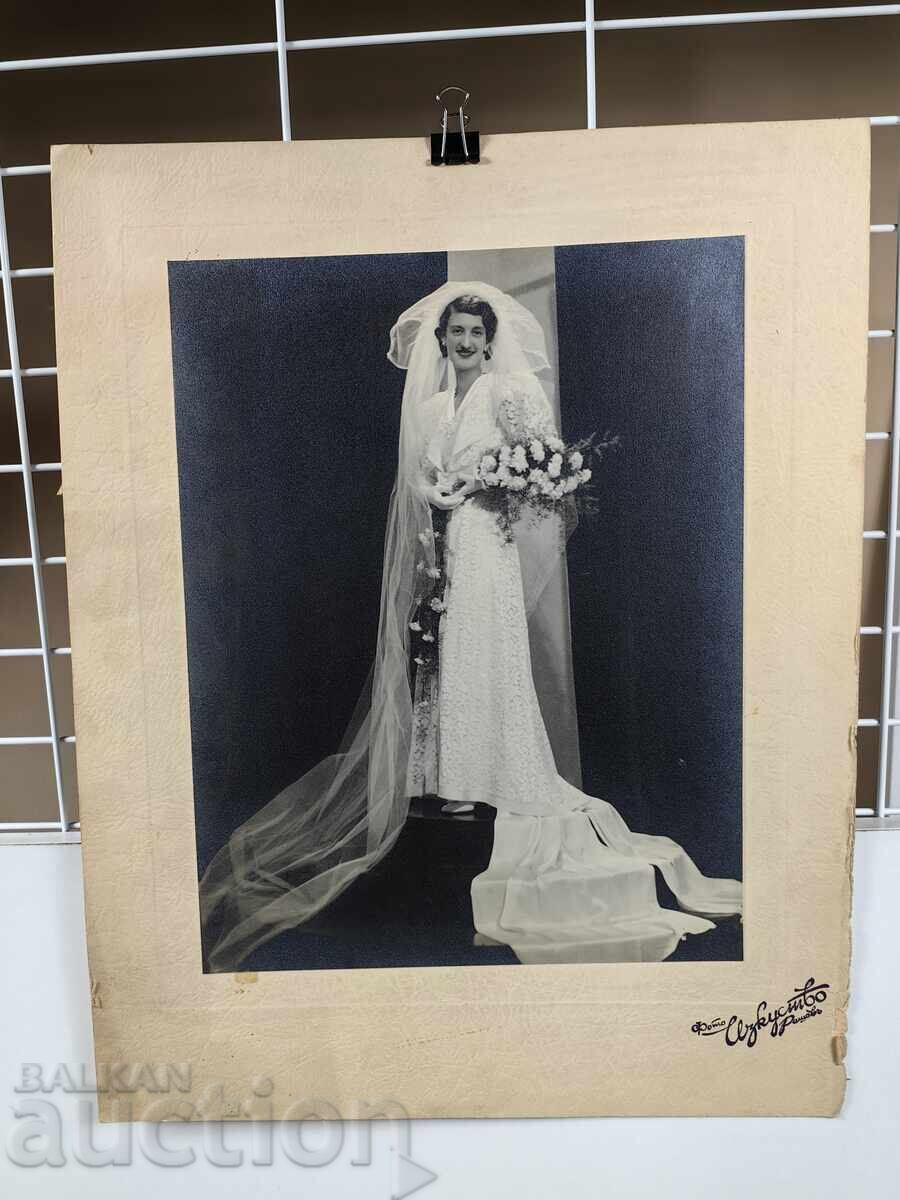 WEDDING VERY LARGE WEDDING PHOTOS PHOTO THIN CARDBOARD with price 25.00 €
