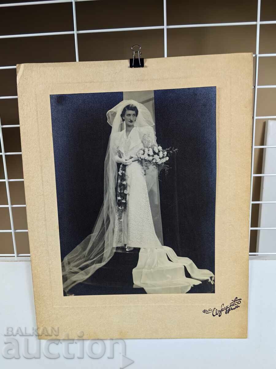 Auction  WEDDING VERY LARGE WEDDING PHOTOS PHOTO THIN CARDBOARD