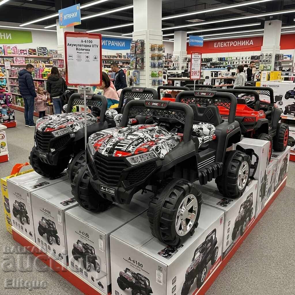 Παιδικό ηλεκτρικό buggy 4×4 με τηλεχειριστήριο, LED, USB και MP3