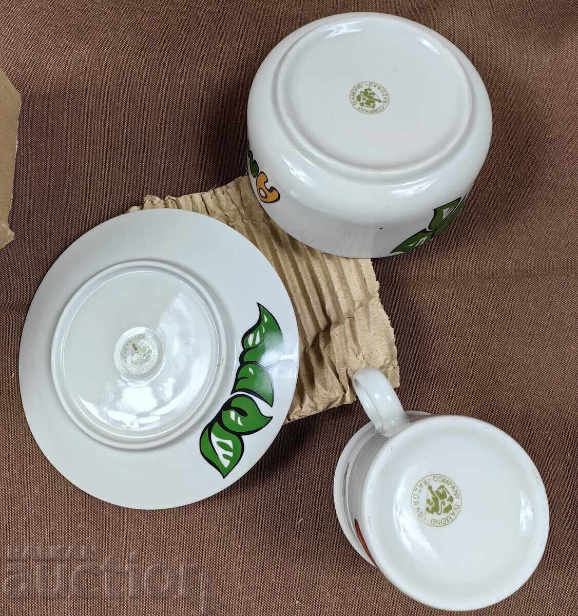 АМ-АМ СОЦ НЕПОЛЗВАН ДЕТСКИ ПОРЦЕЛАНОВ СЕРВИЗ ДЕТСКИ МОТИВИ с цена 39.00 €