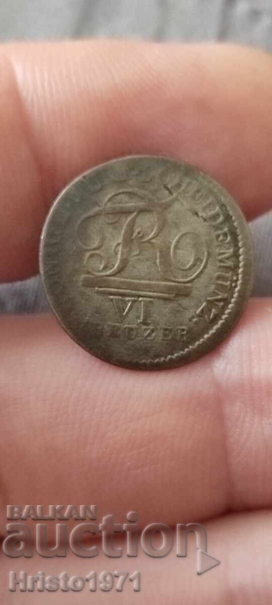 6 kreuzer 1809 Württemberg