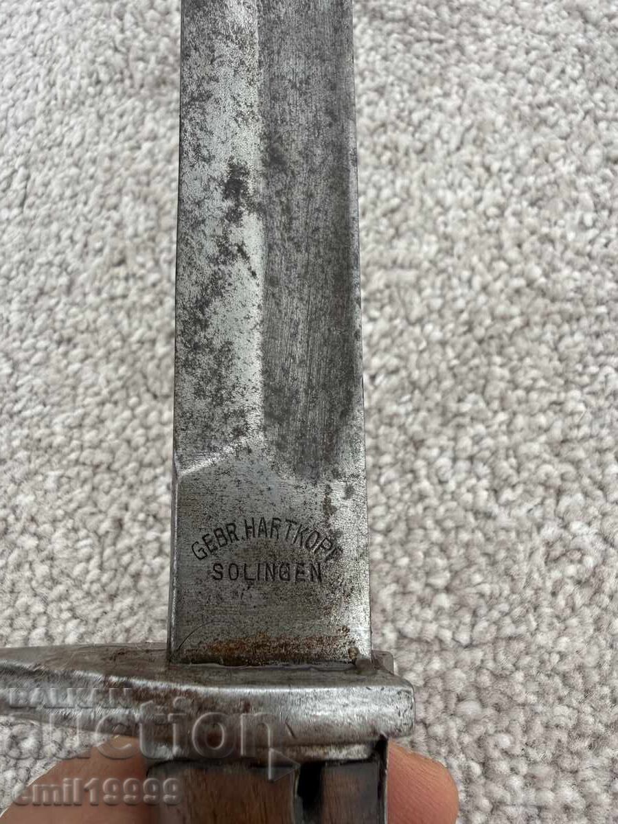 Delivery of Rare German Mauser S98/05 "Butcher" bayonet with two markings
