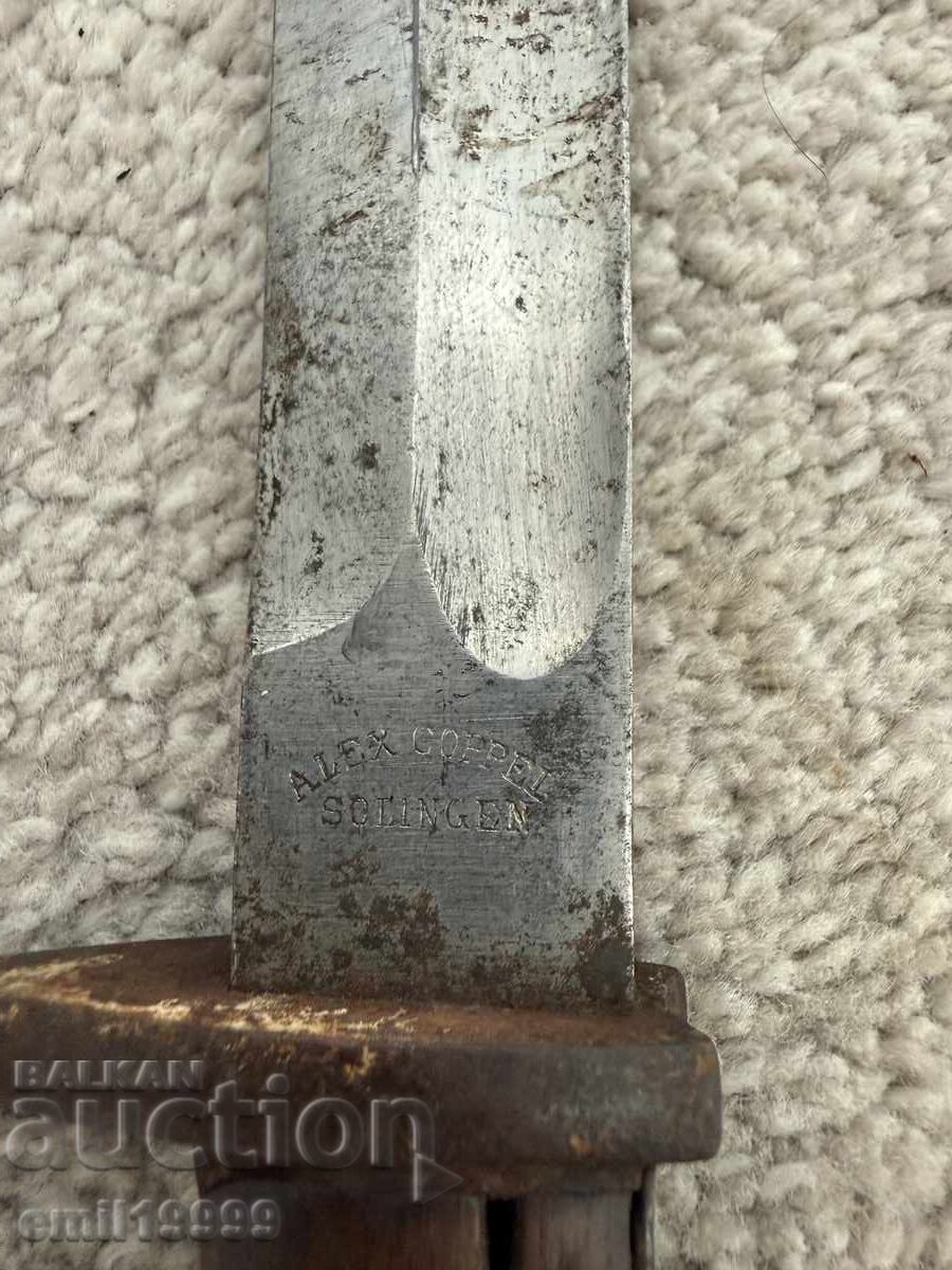 Delivery of German Mauser S98/05 "Butcher" bayonet