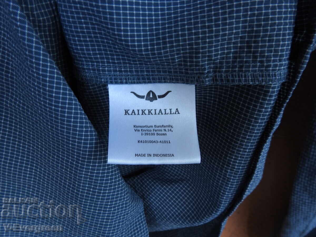 Мъжка преходна риза KAIKKIALLA синя (М) - 5