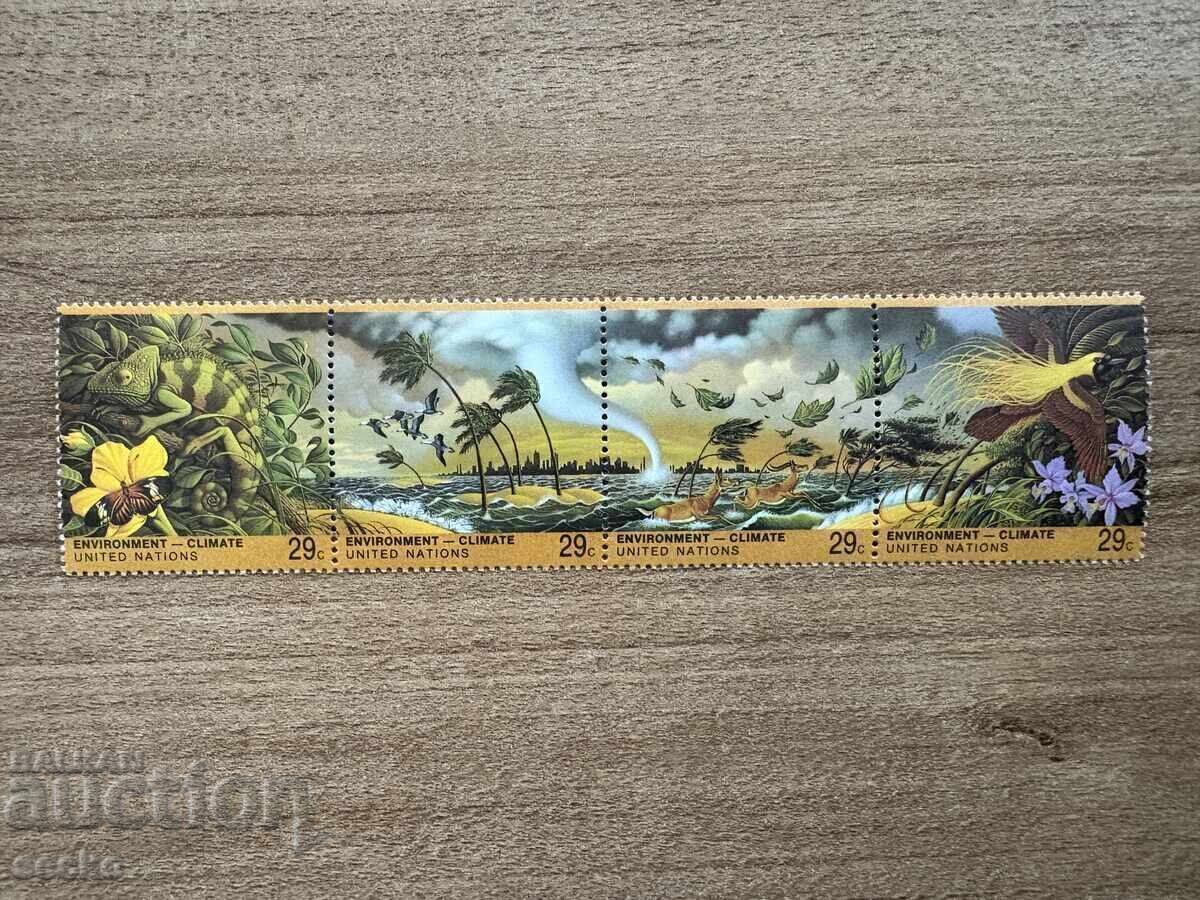ООН Ню Йорк - Околна среда - Климат (1993) MNH