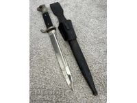 Mauser KS98 parade bayonet with scabbard and frog