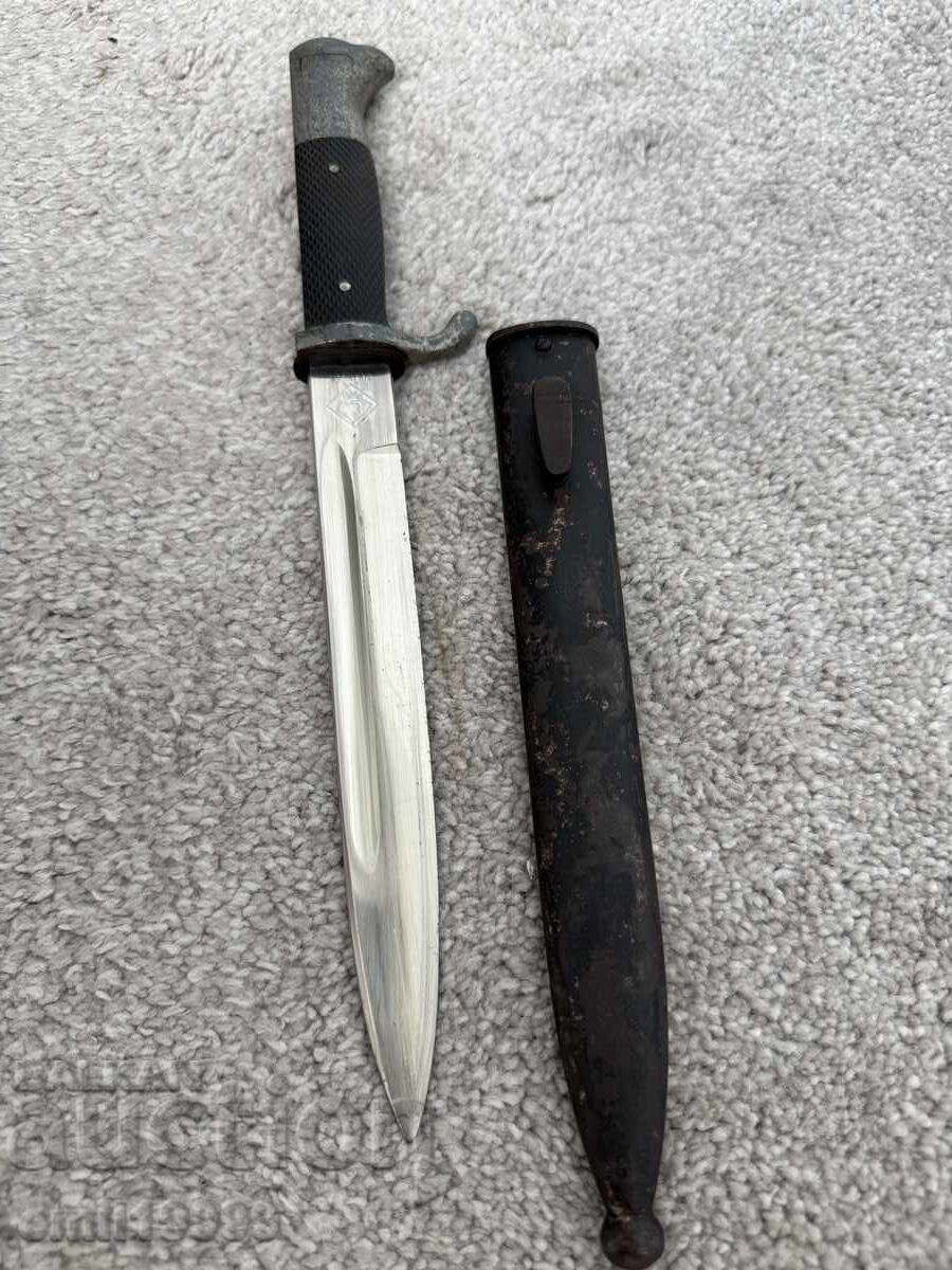 Auction  Dress bayonet - Mauser KS98 dagger with scabbard Puma Solingen