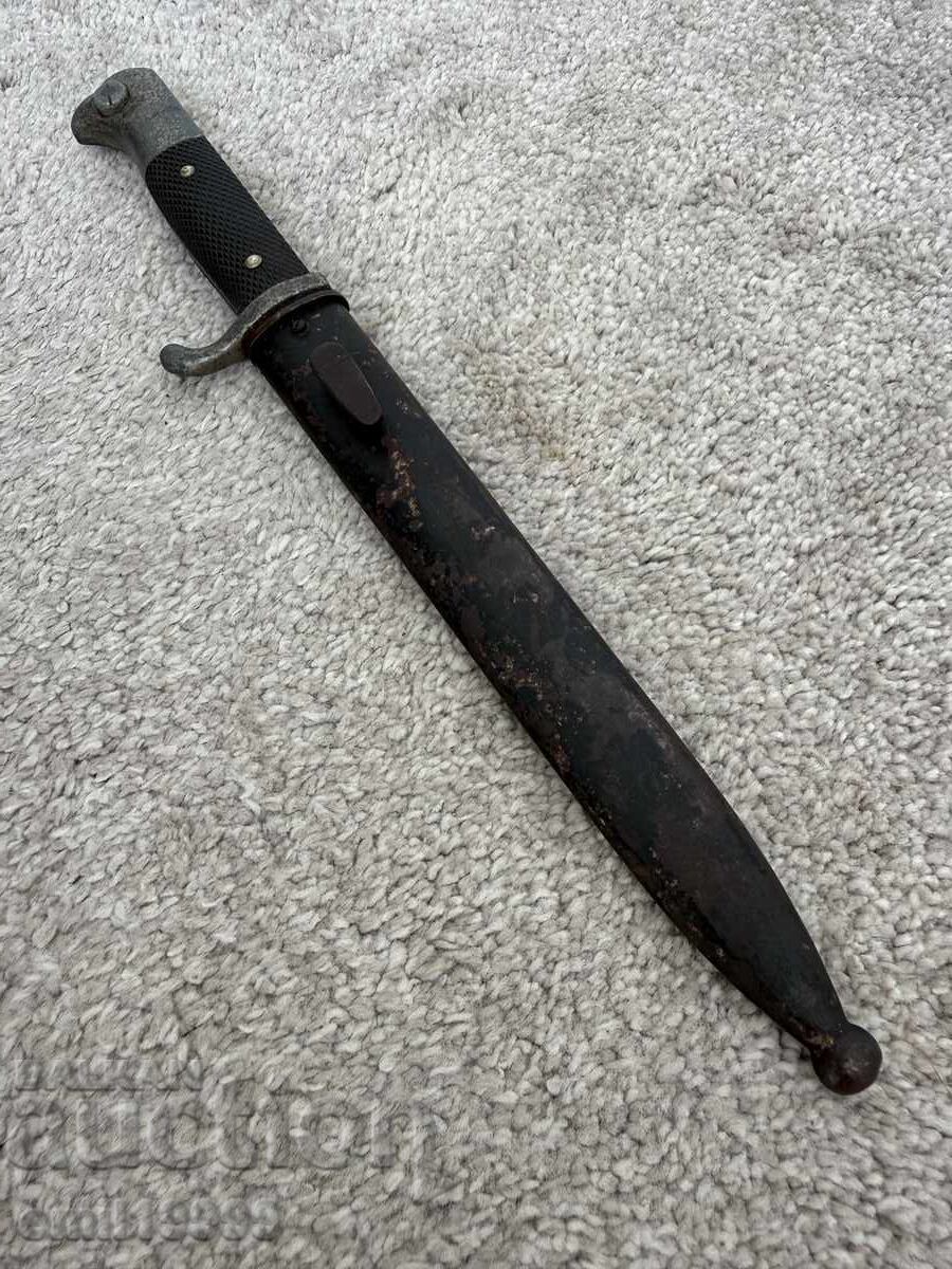 Dress bayonet - Mauser KS98 dagger with scabbard Puma Solingen - 6