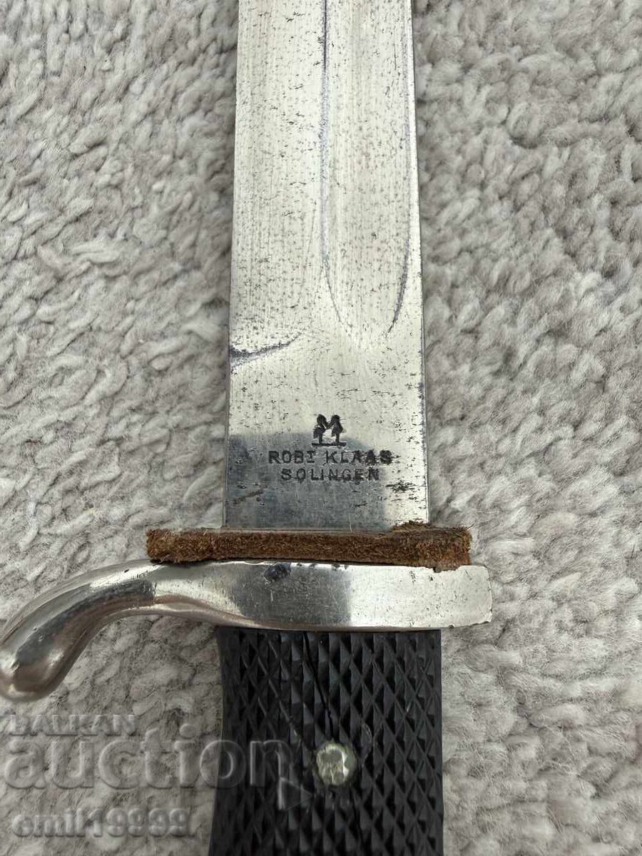 Auction  Mauser KS98 parade bayonet Robert Klaas Solingen with scabbard