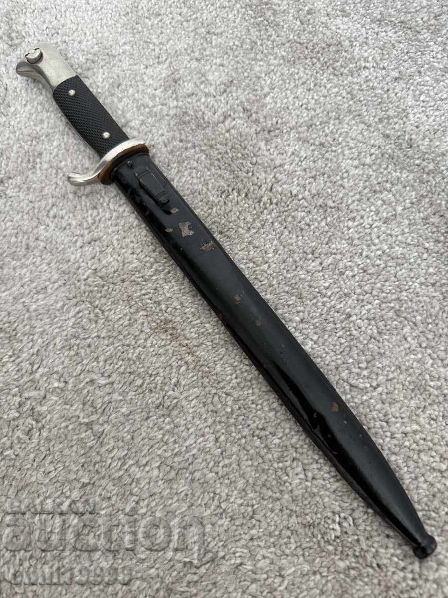 Mauser KS98 parade bayonet Robert Klaas Solingen with scabbard - 6