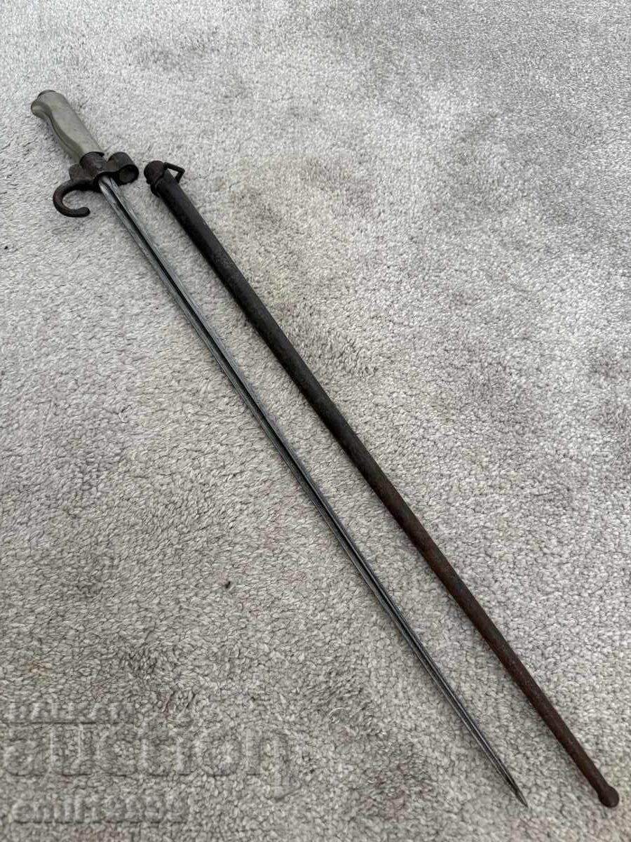 French Lebel bayonet with scabbard with price 90.00 €