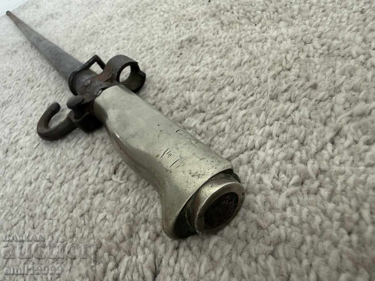 French Lebel bayonet with scabbard - 5